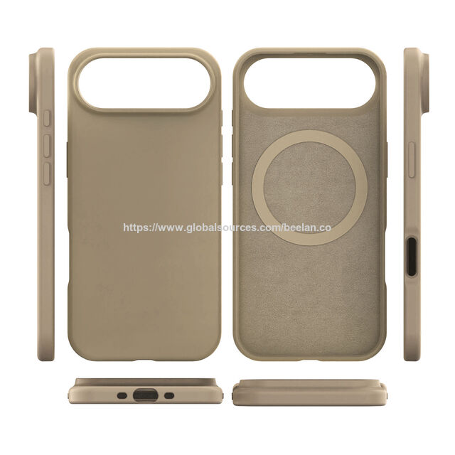 Funda de silicona líquida magnética para teléfono móvil de proveedor para i-Phone 17, funda de silicona a prueba de golpes para i-Phone 17 Air