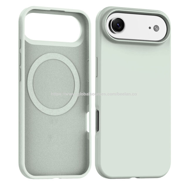 Funda de silicona líquida magnética para teléfono móvil de proveedor para i-Phone 17, funda de silicona a prueba de golpes para i-Phone 17 Air