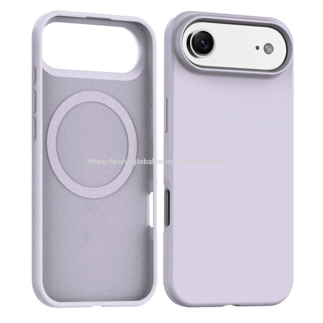 Funda de silicona líquida magnética para teléfono móvil de proveedor para i-Phone 17, funda de silicona a prueba de golpes para i-Phone 17 Air
