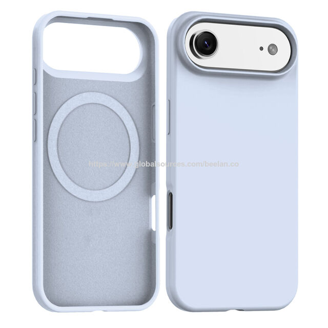 Funda de silicona líquida magnética para teléfono móvil de proveedor para i-Phone 17, funda de silicona a prueba de golpes para i-Phone 17 Air