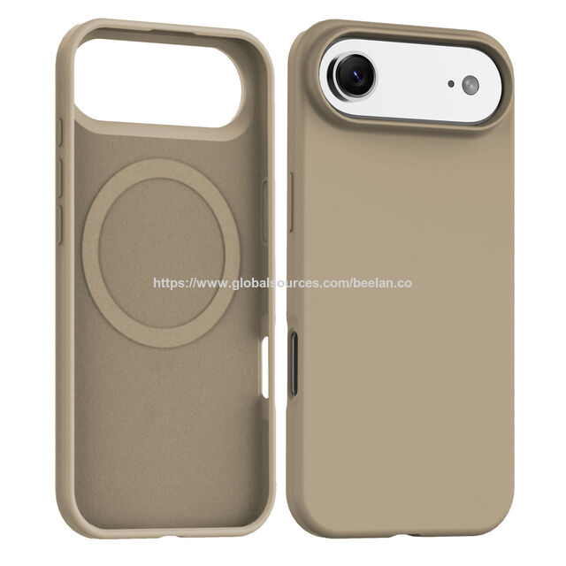 Funda de silicona líquida magnética para teléfono móvil de proveedor para i-Phone 17, funda de silicona a prueba de golpes para i-Phone 17 Air