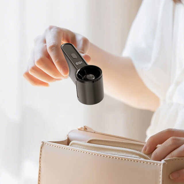 Novo Mini Ventilador de Bolso Recarregável USB de Alta Velocidade para Exterior