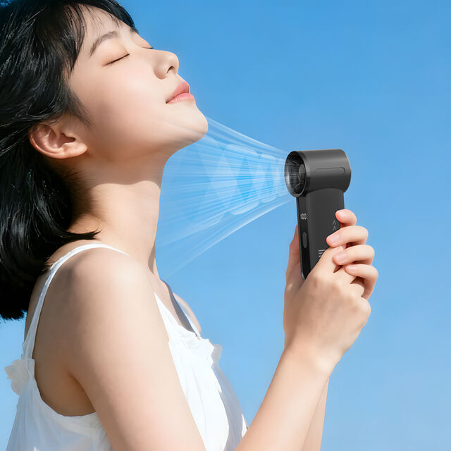 Novo Mini Ventilador de Bolso Recarregável USB de Alta Velocidade para Exterior