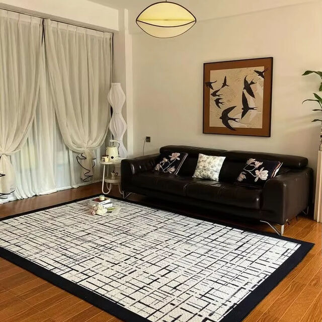 Venta Directa de Fábrica China Alfombras Modernas de Nylon Tufted para Sala de Estar, Felpudo Duradero, Antideslizante y Lavable para Dormitorio