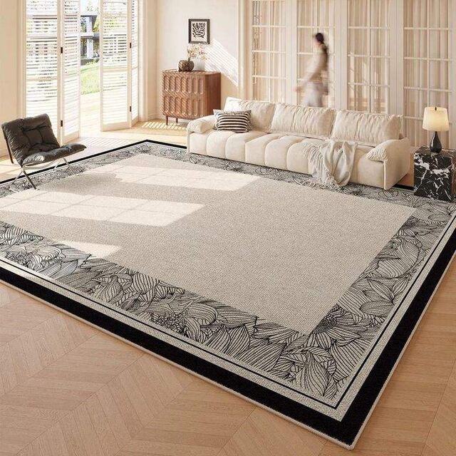 Venta Directa de Fábrica China Alfombras Modernas de Nylon Tufted para Sala de Estar, Felpudo Duradero, Antideslizante y Lavable para Dormitorio