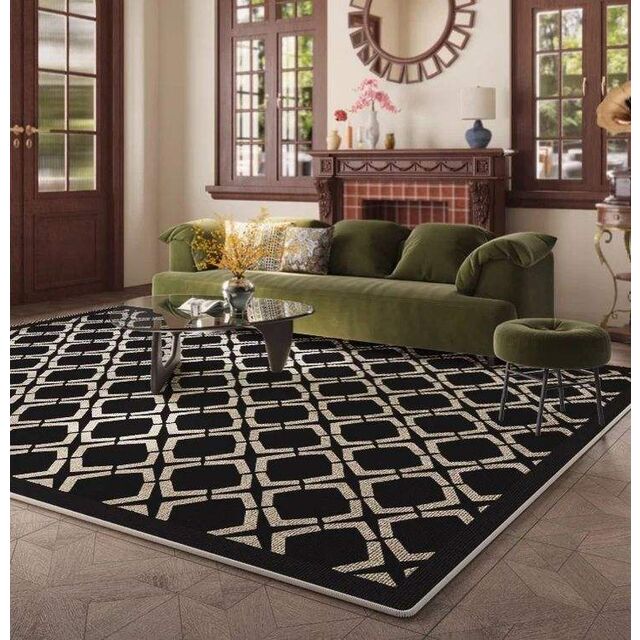 Venta Directa de Fábrica China Alfombras Modernas de Nylon Tufted para Sala de Estar, Felpudo Duradero, Antideslizante y Lavable para Dormitorio