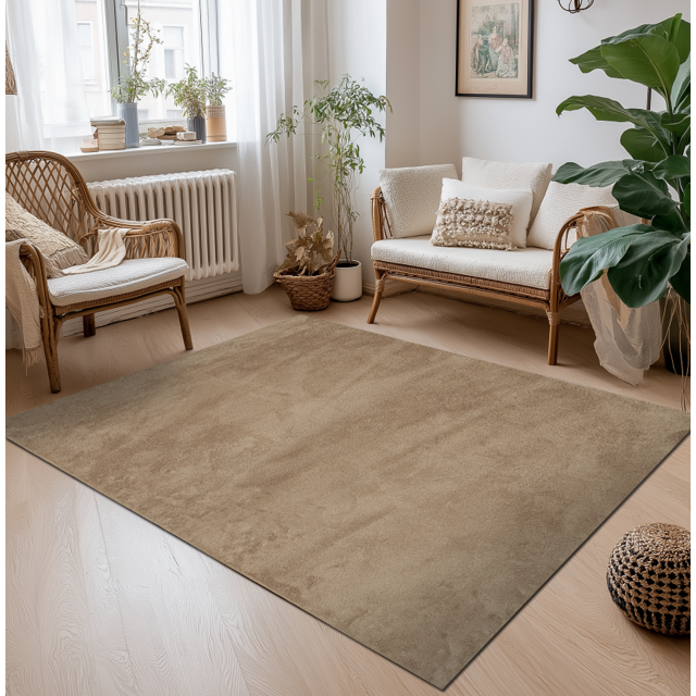 Venta Directa de Fábrica China Alfombras Modernas de Nylon Tufted para Sala de Estar, Felpudo Duradero, Antideslizante y Lavable para Dormitorio