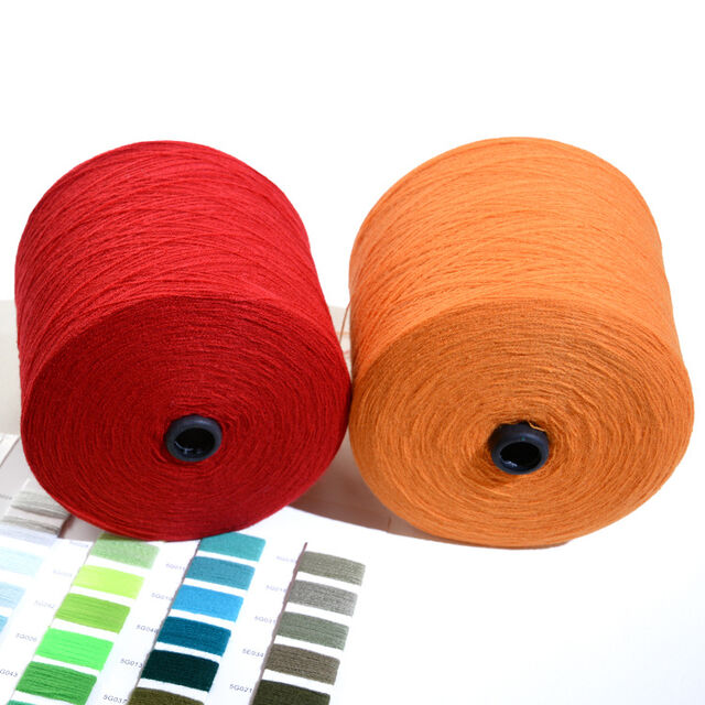 Fil Acrylique 100% Cône (1.25kg/cône) - Produits OEM, Tailles 32S, 28S, 26S, 24S