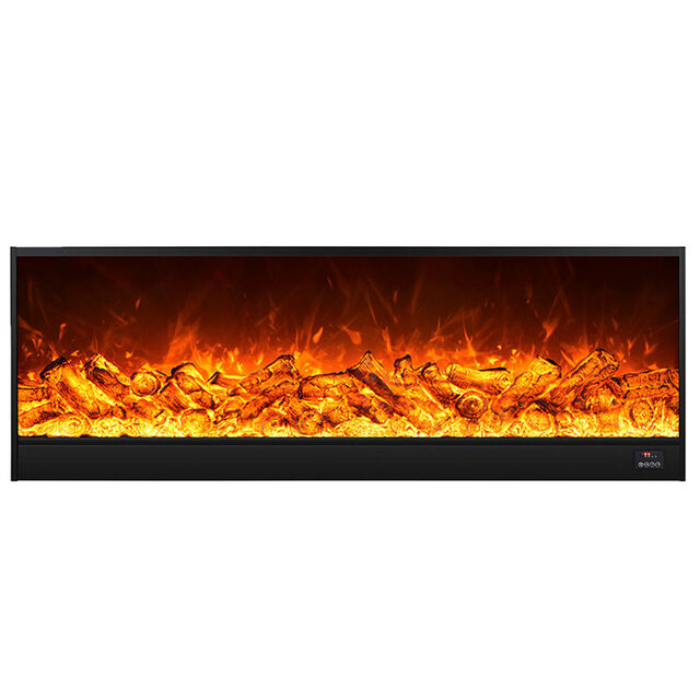 Foyer Électrique Américain pour la Maison avec Flamme Simulé Intégrée et Décorative