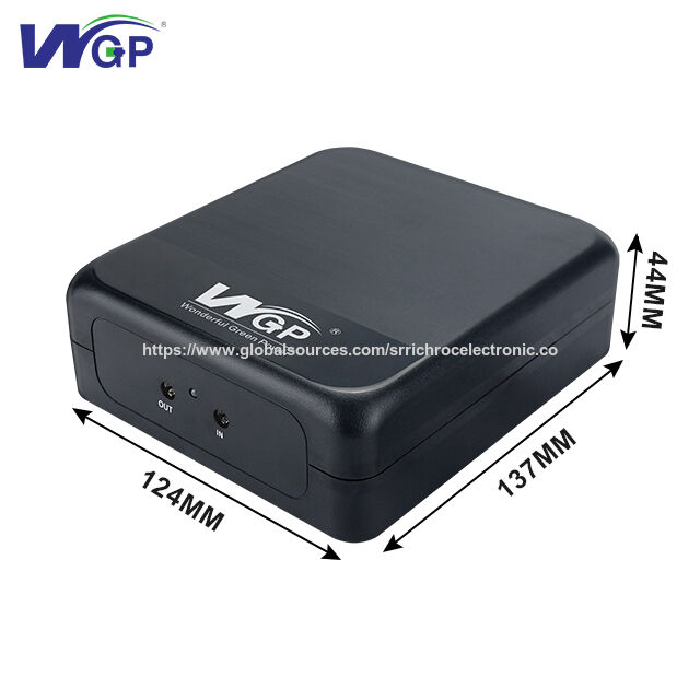 Mini UPS WGP Manufacturing con Batería de Litio de 31200mAh, Gran Capacidad DC 19V 3A, Mini UPS para Máquinas POS