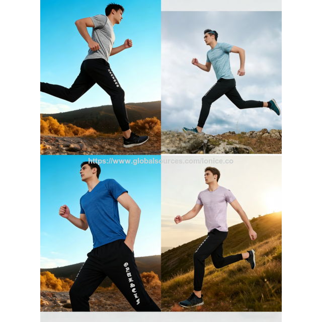 Wholesale Custom Printing Casual Short Sleeve Men High Elastic Plain Cotton Training Gym T-Shirt