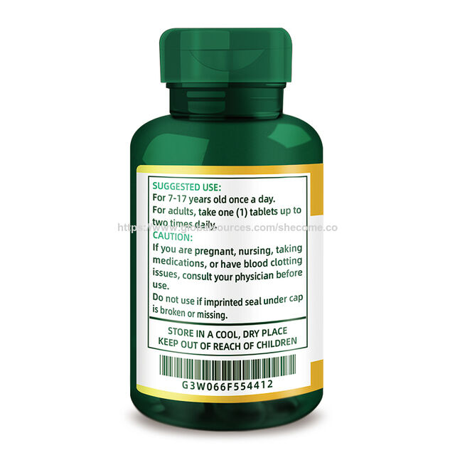 Vitamin C 600mg Nahrungsergänzungsmittel für Erwachsene zur Stärkung der Immunität - Vitamin C Tabletten
