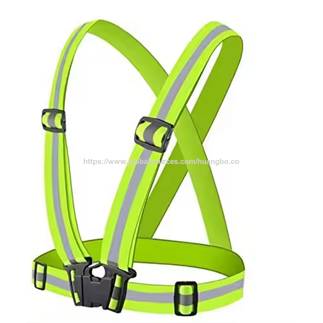 Gilet de Sécurité Réfléchissant pour Vélo, Sport, Travail, Marche, Voyage, Cyclisme