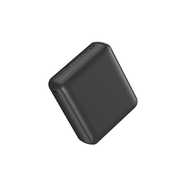 Batería Externa Lanyard USB-A 10000mAh con Indicador LED Digital, Cargador de Viaje Certificado ROHS