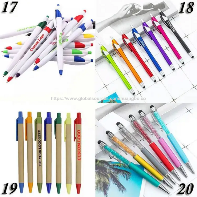Hot Selling Promotional New Multifunction Customized Advertising Gift Metal Ball Stylus Pens Bulk Ballpoint Pen