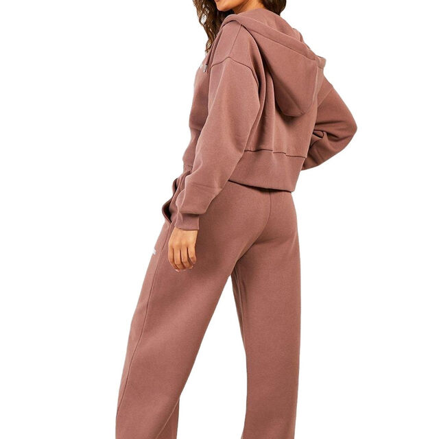 Sweat à capuche court oversize en polaire douce de haute qualité pour femmes, style décontracté, avec logo personnalisé en gros pour les sweats d'hiver