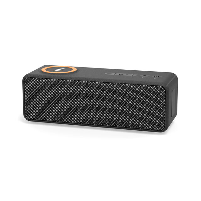 Altavoz Bluetooth Portátil OZZIE D20 20W con Cargador Inalámbrico Integrado para Uso Móvil