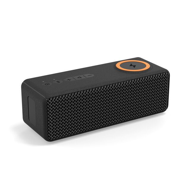 Altavoz Bluetooth Portátil OZZIE D20 20W con Cargador Inalámbrico Integrado para Uso Móvil