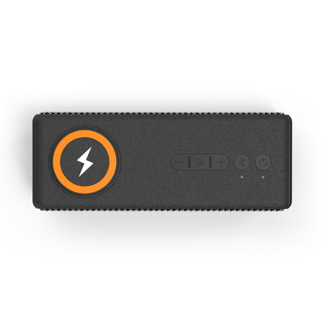 Altavoz Bluetooth Portátil OZZIE D20 20W con Cargador Inalámbrico Integrado para Uso Móvil