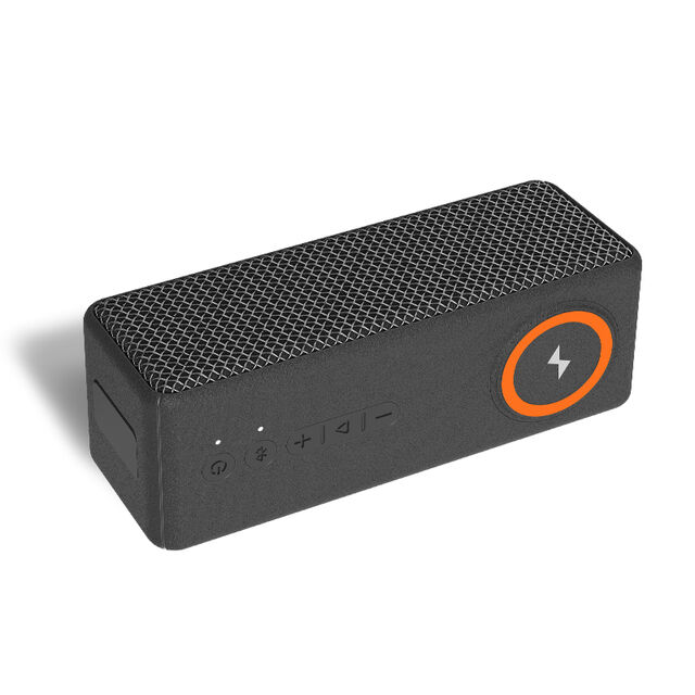 Altavoz Bluetooth Portátil OZZIE D20 20W con Cargador Inalámbrico Integrado para Uso Móvil