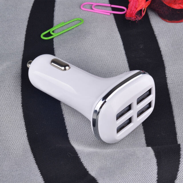 Chargeur de Voiture Golf Shell Haute Puissance 5V5.1A avec 4 Ports USB, Sortie USB avec IC Intelligent