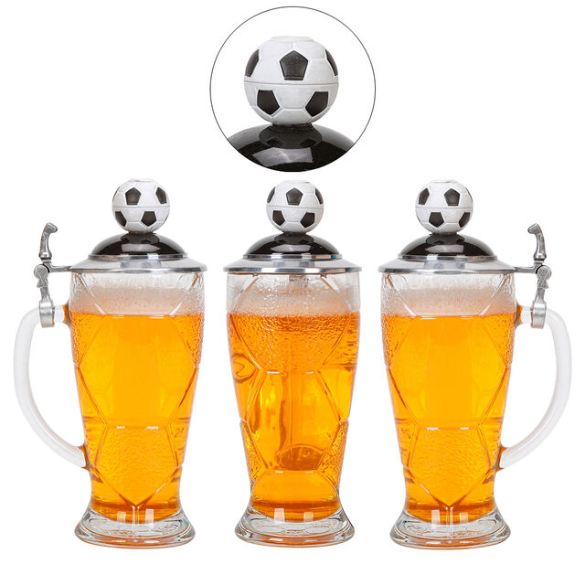 Troféu de Futebol, Copo Criativo de Vidro, Caneca de Vinho, Copo de Cerveja