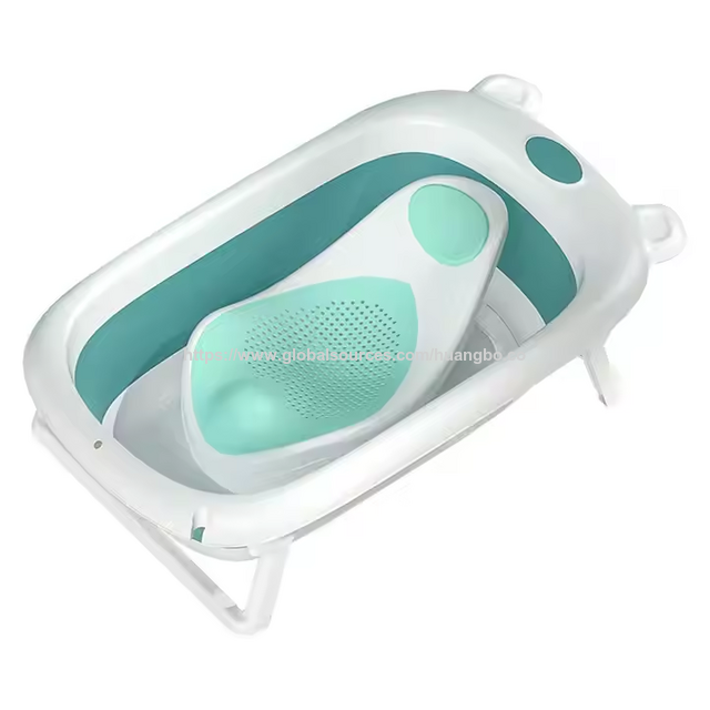 Siège de Bain Pliable Ergonomique Antidérapant en Maille pour Bébé - Baignoires pour Bébés en gros