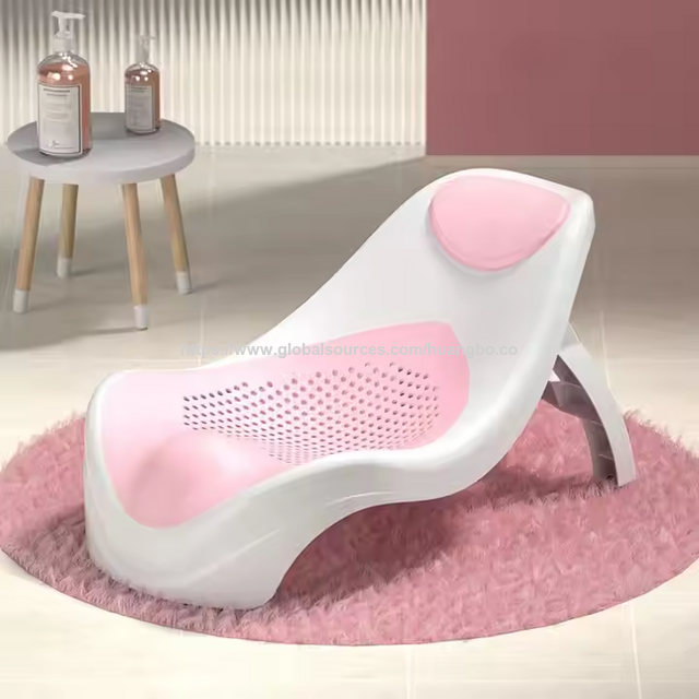 Siège de Bain Pliable Ergonomique Antidérapant en Maille pour Bébé - Baignoires pour Bébés en gros