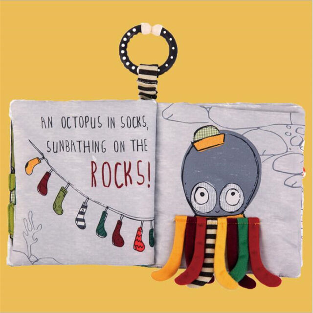 Novedad: Juego de Libros de Tela Educativos para Bebés