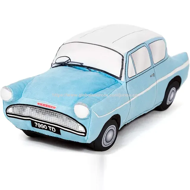 Almohada Cojín Coche de Peluche Lindo para Niños de 35cm - Juguete de Peluche Vehículo