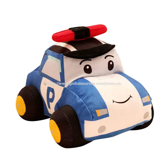 Almohada Cojín Coche de Peluche Lindo para Niños de 35cm - Juguete de Peluche Vehículo