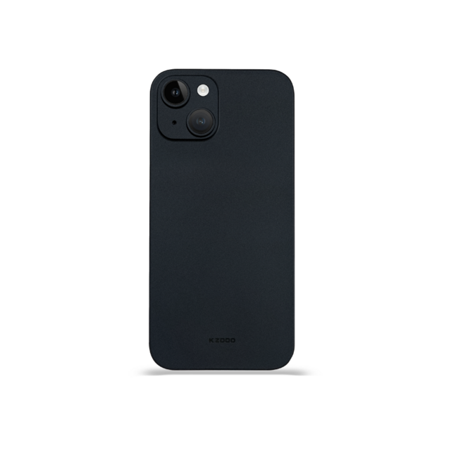 Funda Protectora Trasera KZDOO Fabricante Air Skin Ultra Delgada Material PP Grosor 0.35mm Superficie Mate para iP14 Plus