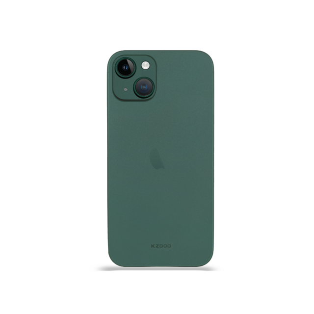 Funda Protectora Trasera KZDOO Fabricante Air Skin Ultra Delgada Material PP Grosor 0.35mm Superficie Mate para iP14 Plus