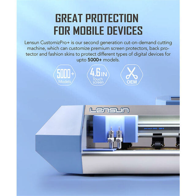 Film Arrière Protecteur Personnalisé Nano Film DIY à Motif Imperméable pour Machine de Découpe