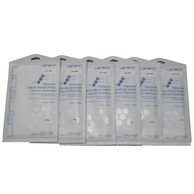 Film Arrière Protecteur Personnalisé Nano Film DIY à Motif Imperméable pour Machine de Découpe