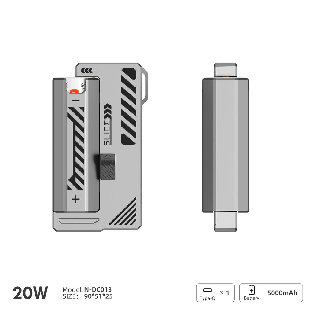 Battery-swappable Power Bank 5000mah Pd20w Fast-to-go Industrial Design ...
