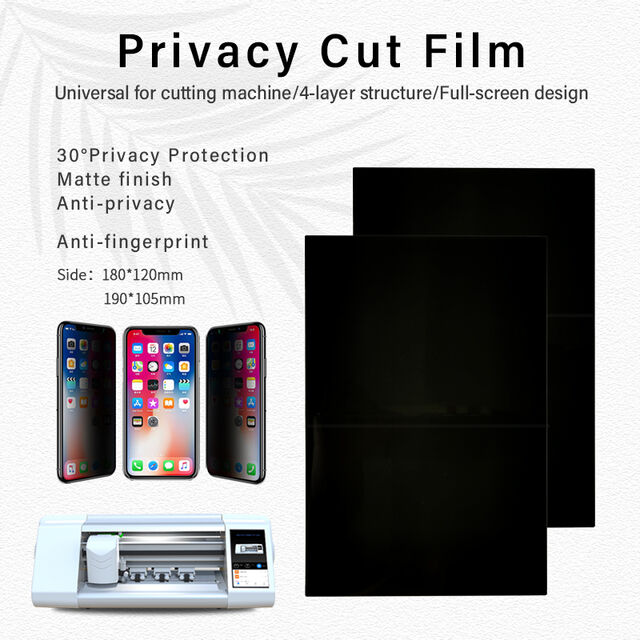 Película de Corte Universal OEM/ODM de Calidad 180*120mm 0.15mm Protector de Pantalla de Privacidad Autocicatrizante Antirreflejos para iPad