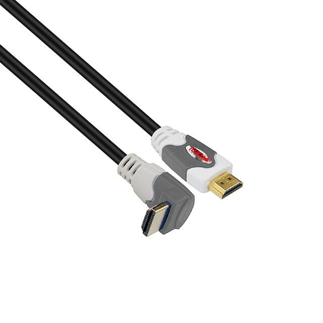 HDMI-Kabel mit 24K-vergoldetem Stecker, 7,6 mm PVC-Außen-Ø