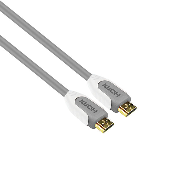 HDMI-Kabel mit 24K-vergoldetem Stecker, 7,6 mm PVC-Außen-Ø
