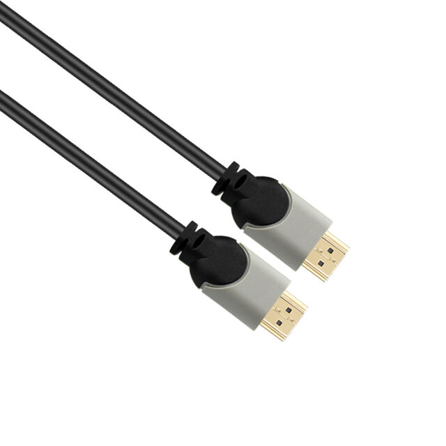 HDMI-Kabel mit 24K-vergoldetem Stecker, 7,6 mm PVC-Außen-Ø