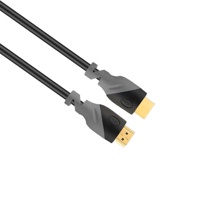 HDMI-Kabel mit 24K-vergoldetem Stecker, 7,6 mm PVC-Außen-Ø