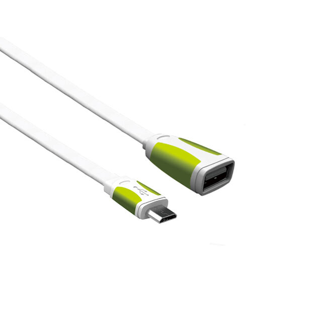 USB 2.0 A-Stecker auf A-Buchse Verlängerungskabel mit Zweifarben-Spritzguss