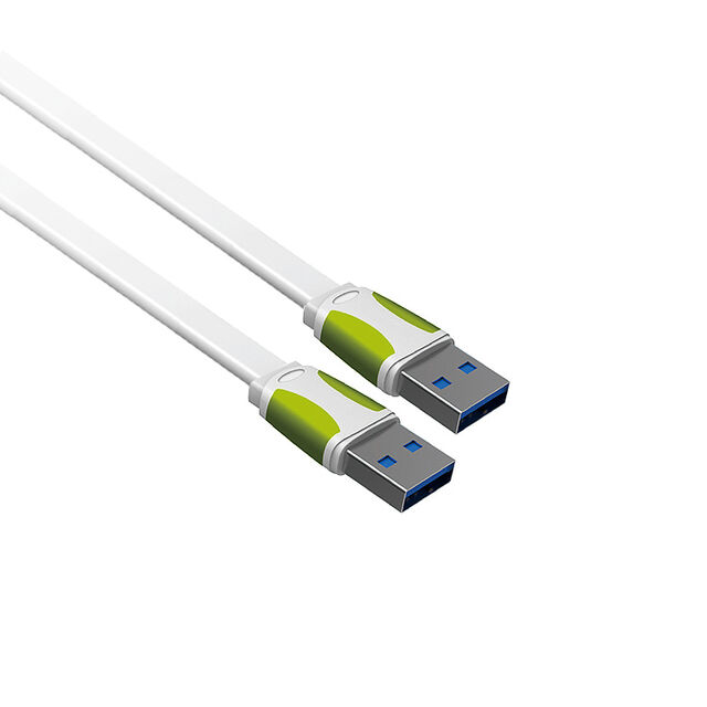 USB 2.0 A-Stecker auf A-Buchse Verlängerungskabel mit Zweifarben-Spritzguss