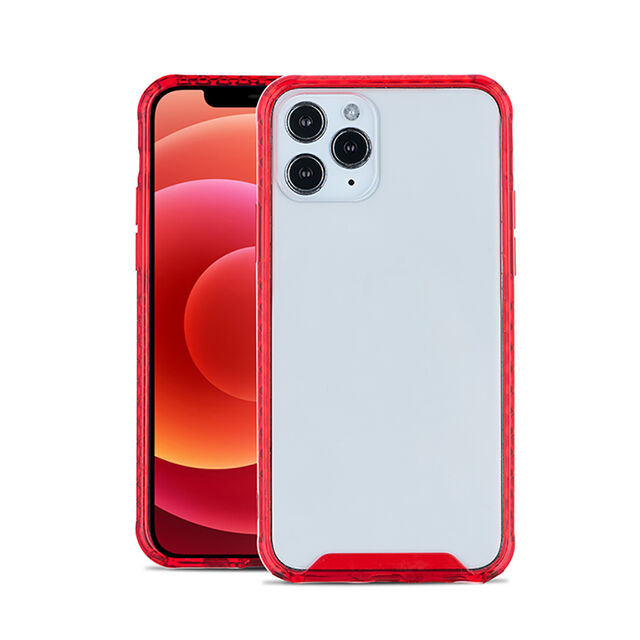 Capa de celular da moda com logo dos EUA, à prova de choque nos quatro cantos, para iPhone