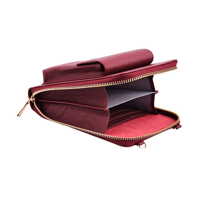 Nova Bolsa de Luxo 2022 em Couro Genuíno Feminina, Bolsa Impermeável para Celular