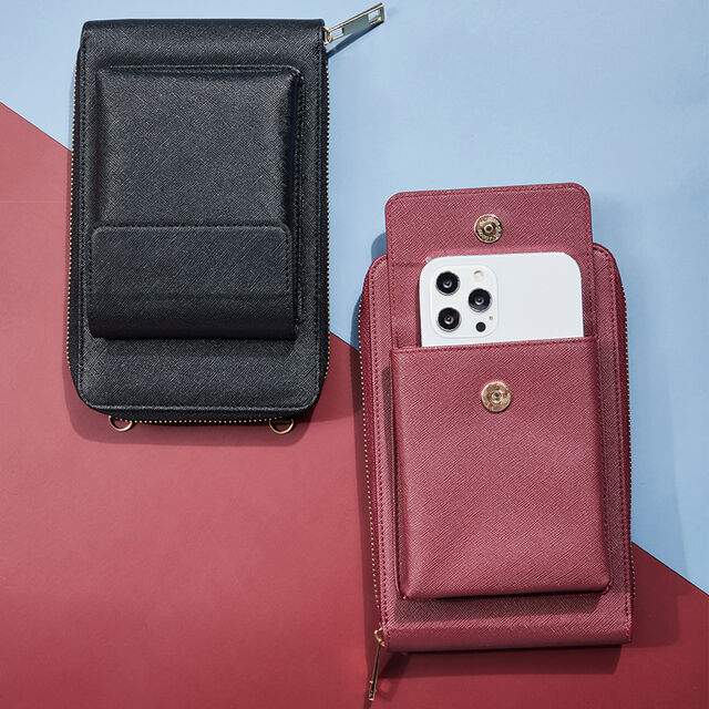 Nova Bolsa de Luxo 2022 em Couro Genuíno Feminina, Bolsa Impermeável para Celular