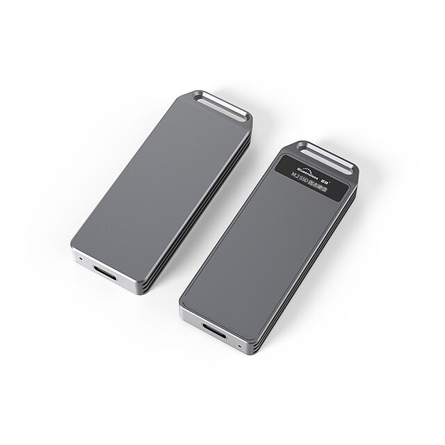 علبة خارجية NVME M.2 SSD صغيرة جدًا من سبائك الألومنيوم لـ 2242 SSD
