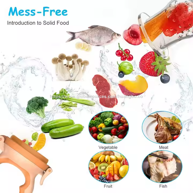 Chupeta alimentadora de alimentos frescos para bebês, alimentador de frutas com bico de silicone livre de BPA, alimentador de frutas para bebês, bicos de mamadeira