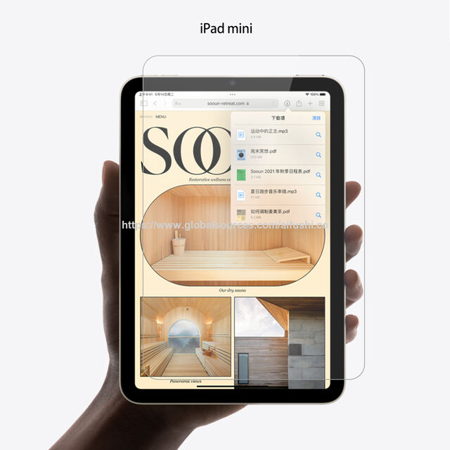 Protector de Pantalla de Vidrio Templado Más Vendido para iPad