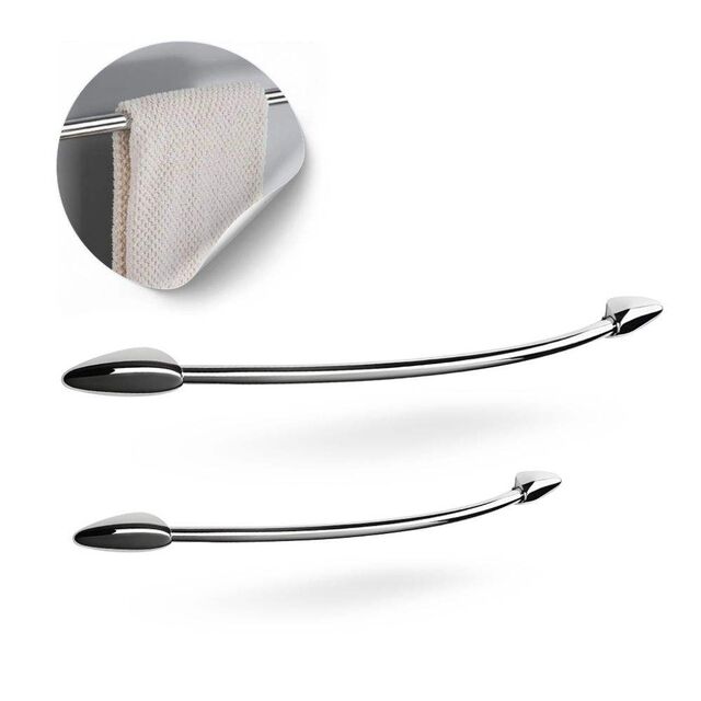 Conjuntos de Acessórios de Banheiro Odyssey Cromo Aço Design Moderno Conjuntos de Ferragens para Banheiro Kit com 9 Peças
